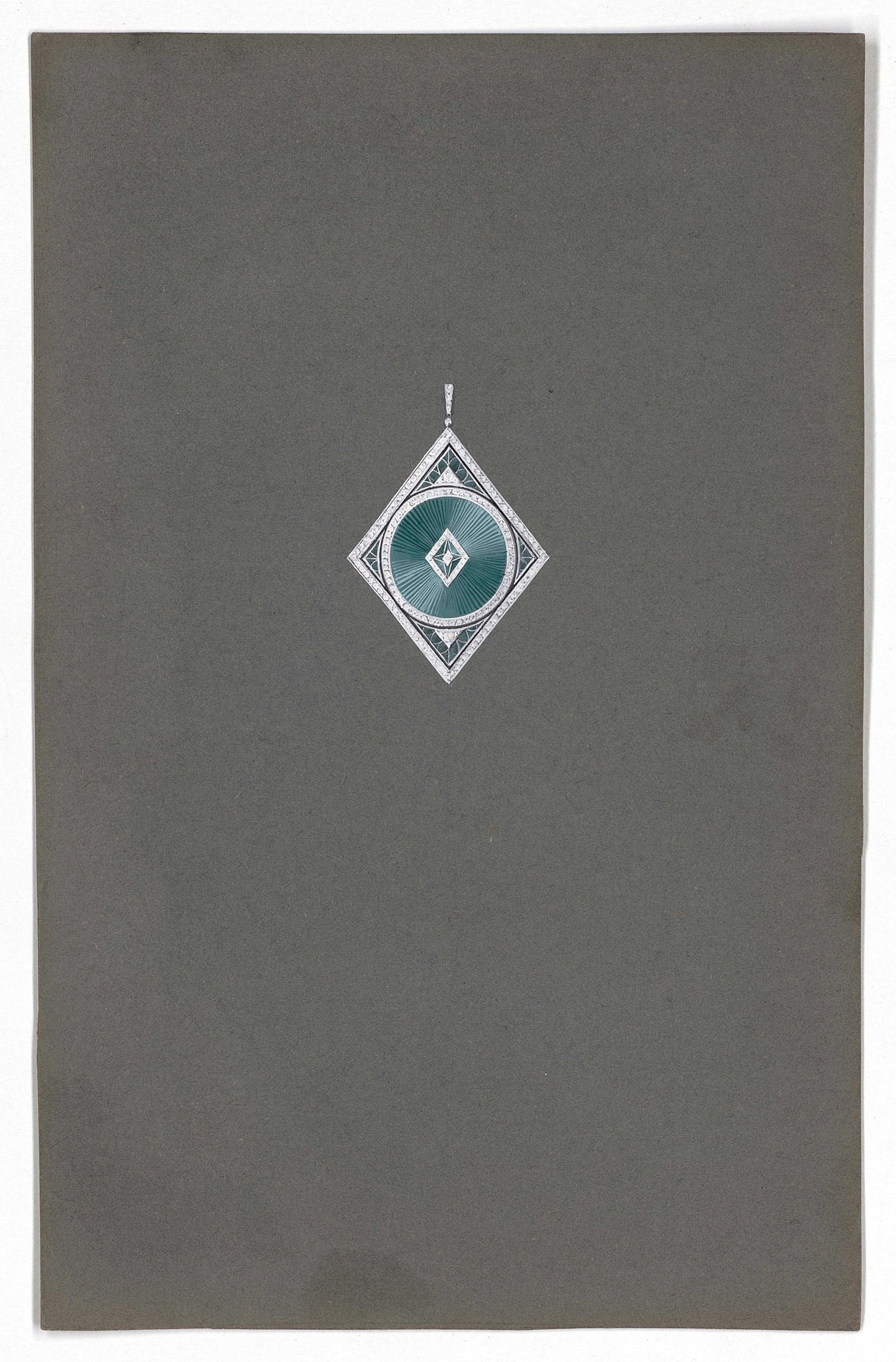 Atelier Brédillard - Hatot Dessin d’un pendentif Atelier Brédillard - Hatot Dessin d’un pendentif
