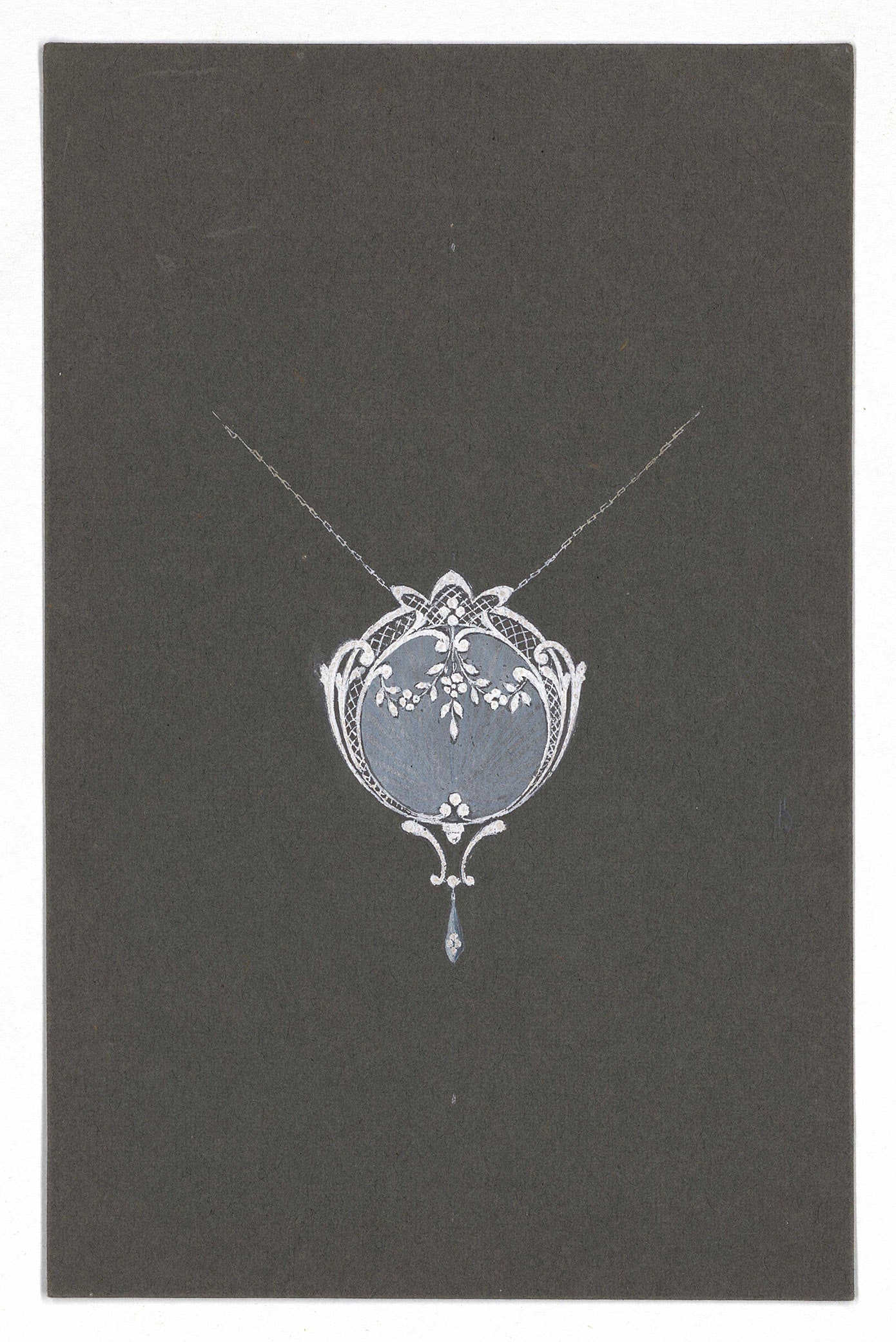 Atelier Brédillard - Hatot Dessin de pendentif Atelier Brédillard - Hatot Dessin de pendentif