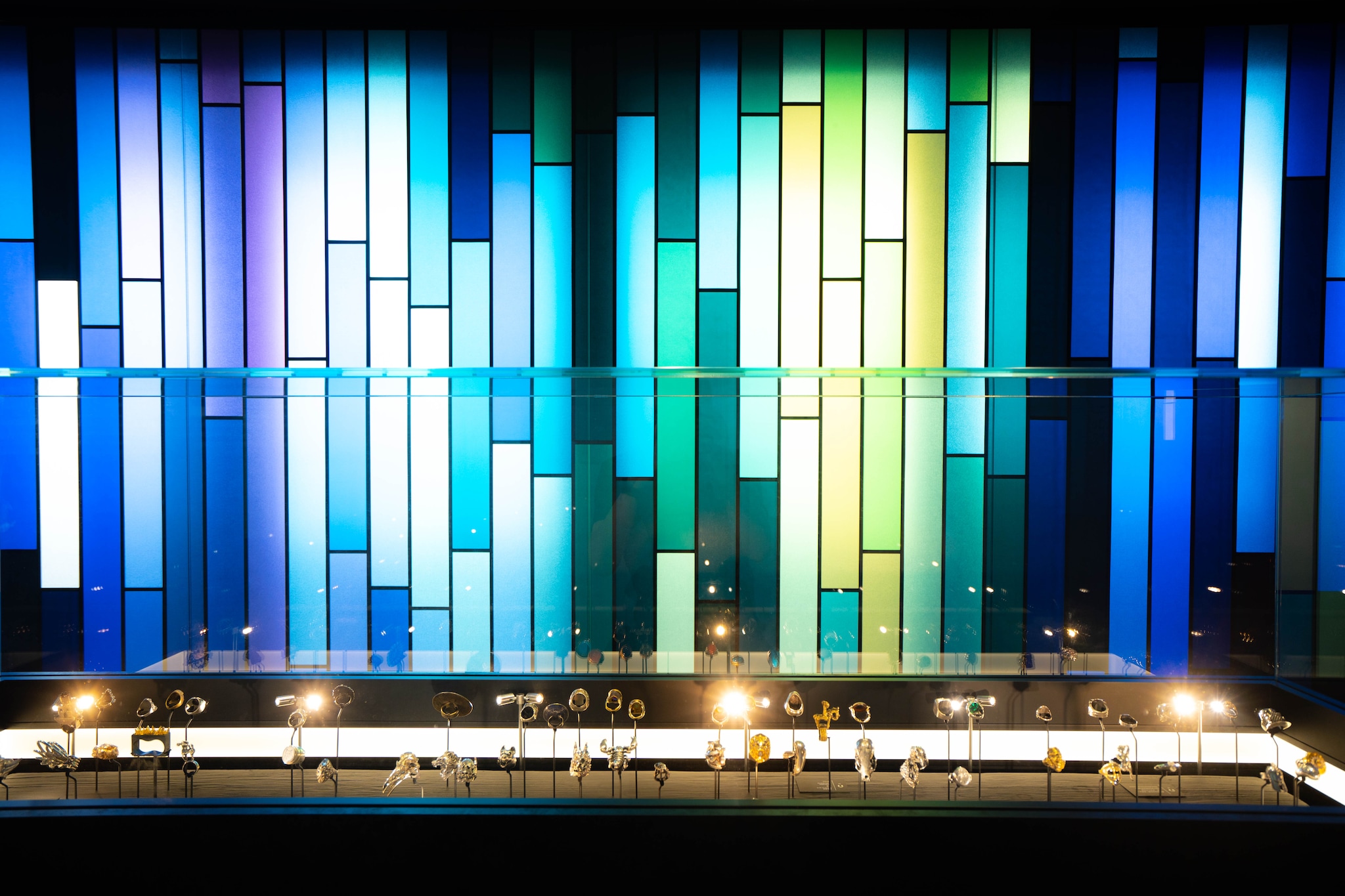 10. Scenography with stained glass