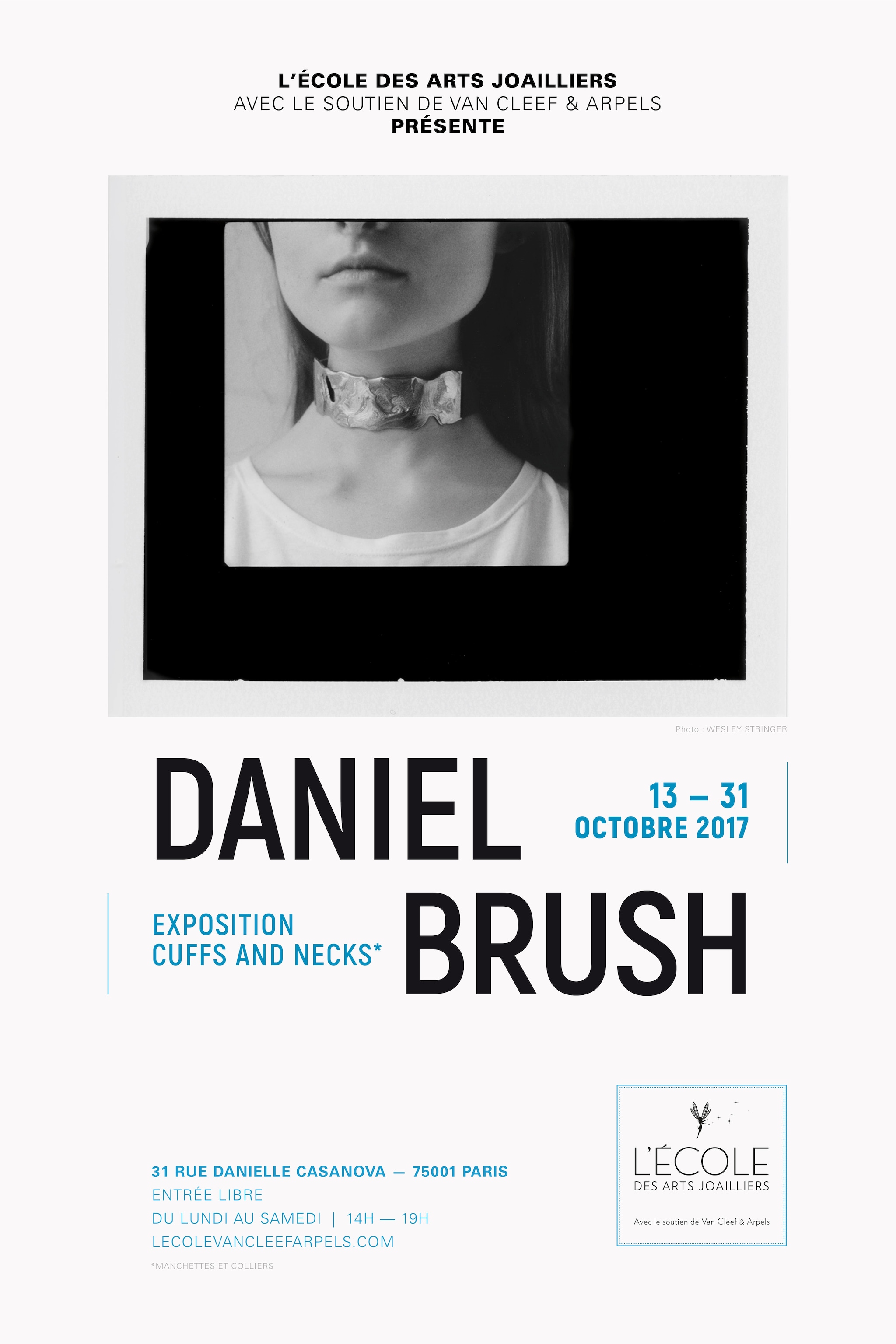 Affiche Expo Daniel Brush