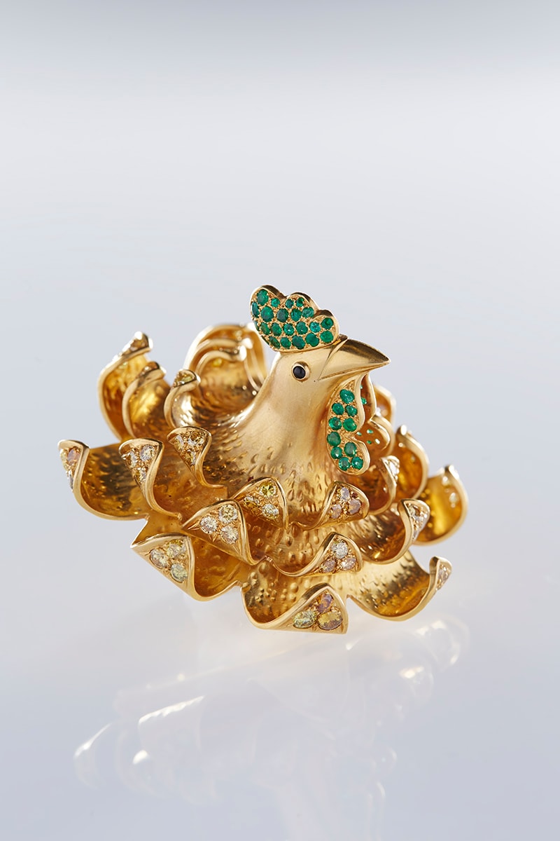Boivin, Broche Coq, 1950, Collection particulière, Photo Benjamin Chelly.jpg