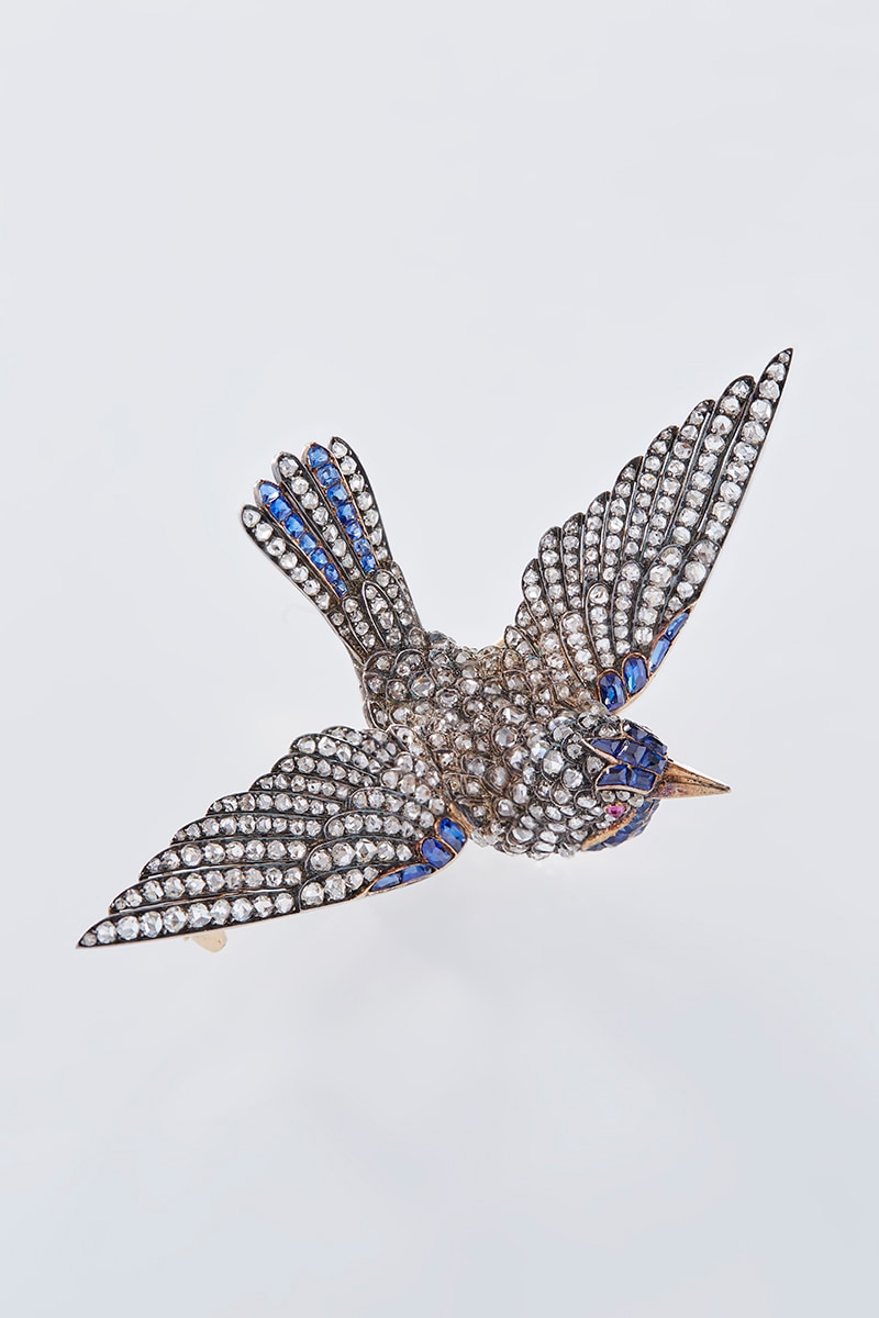 Broche Oiseau, vers 1880, Collection particulière, Photo Benjamin Chelly .jpg