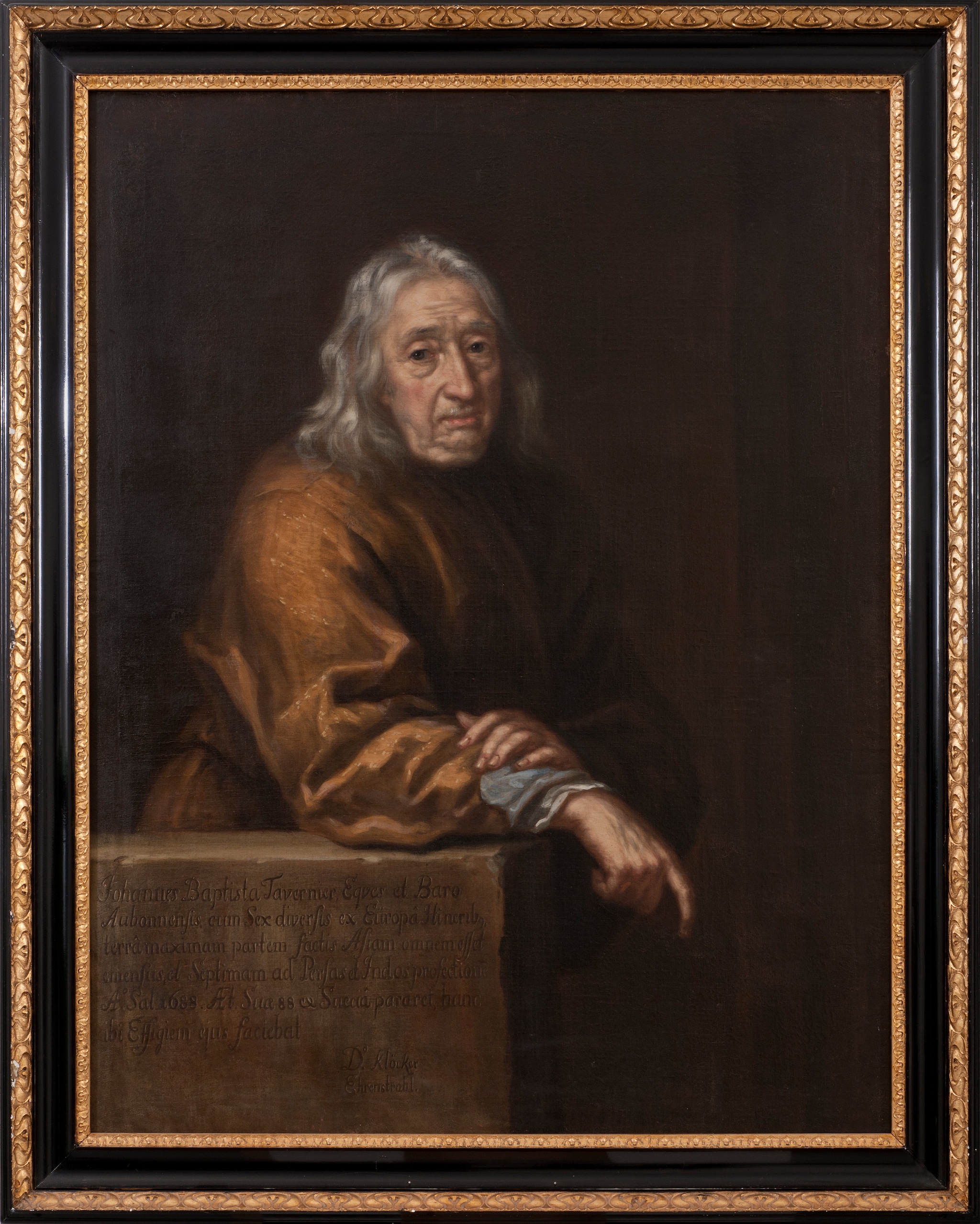 David K. Ehrenstrahl, Portrait of Jean-Baptiste Tavernier of Aubonne (1688, Stockholm, Nationalmuseum) © Linn Ahlgren, Nationalmuseum.
