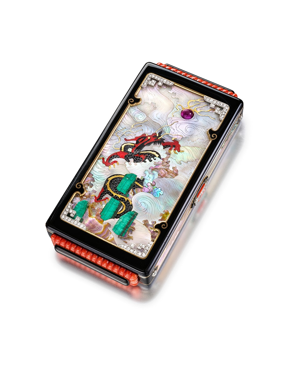 Dragon and the Pearl Vanity Case, Cartier, with mosaic by Vladimir Makovsky_3, Paris, circa 1927, ©Doug Rosa