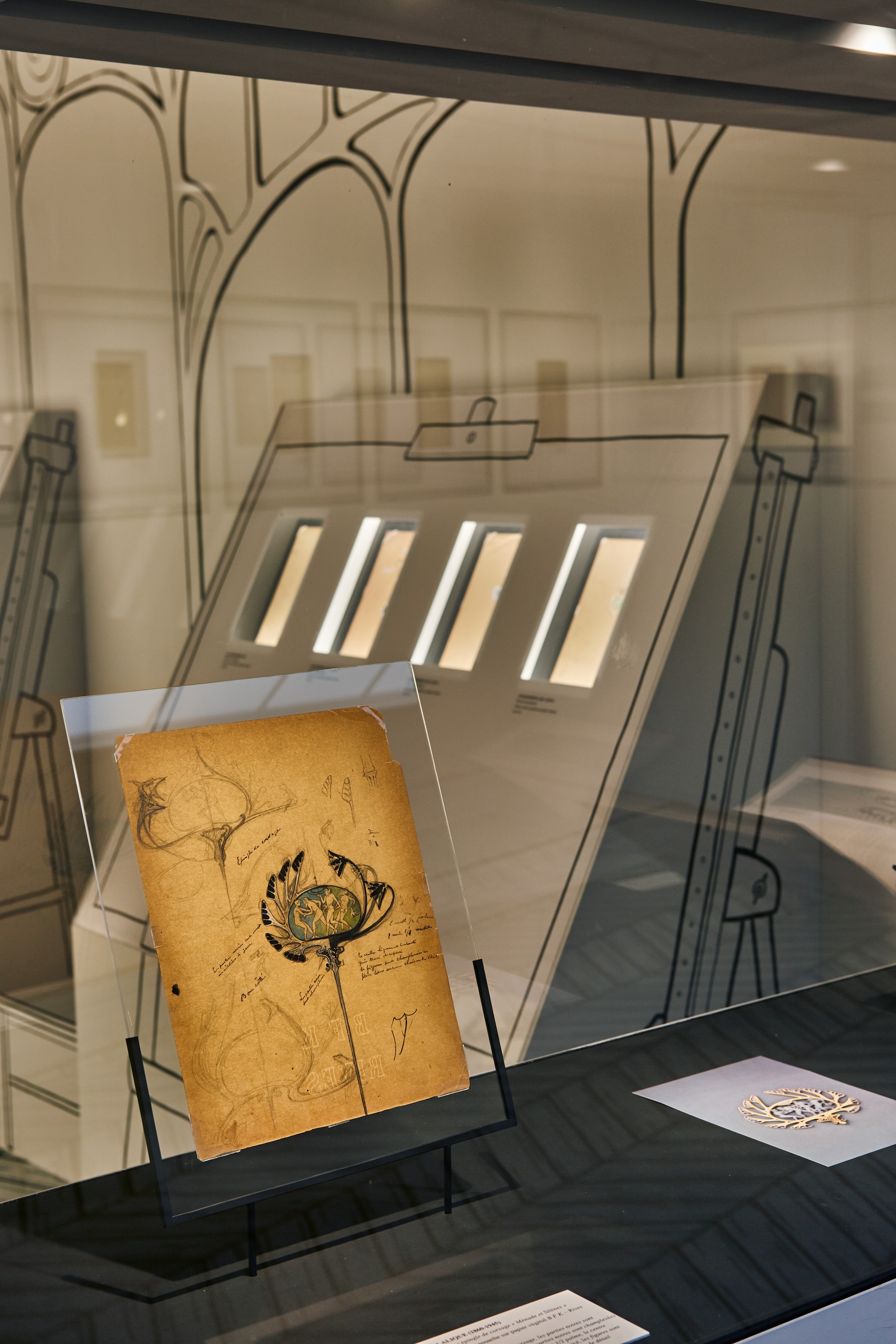 Exposition Le Bijou Dessiné, L’École des Arts Joailliers, Photo Benjamin Chelly (35)