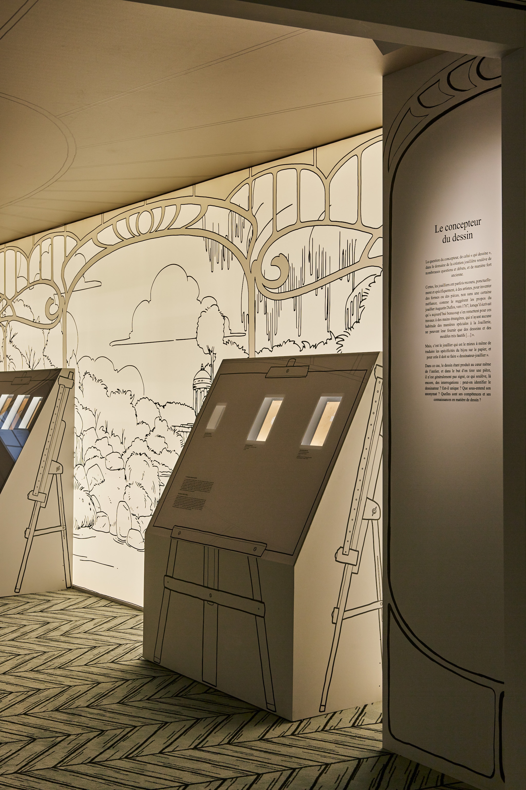 Exposition Le Bijou Dessiné, L’École des Arts Joailliers, Photo Benjamin Chelly (37)