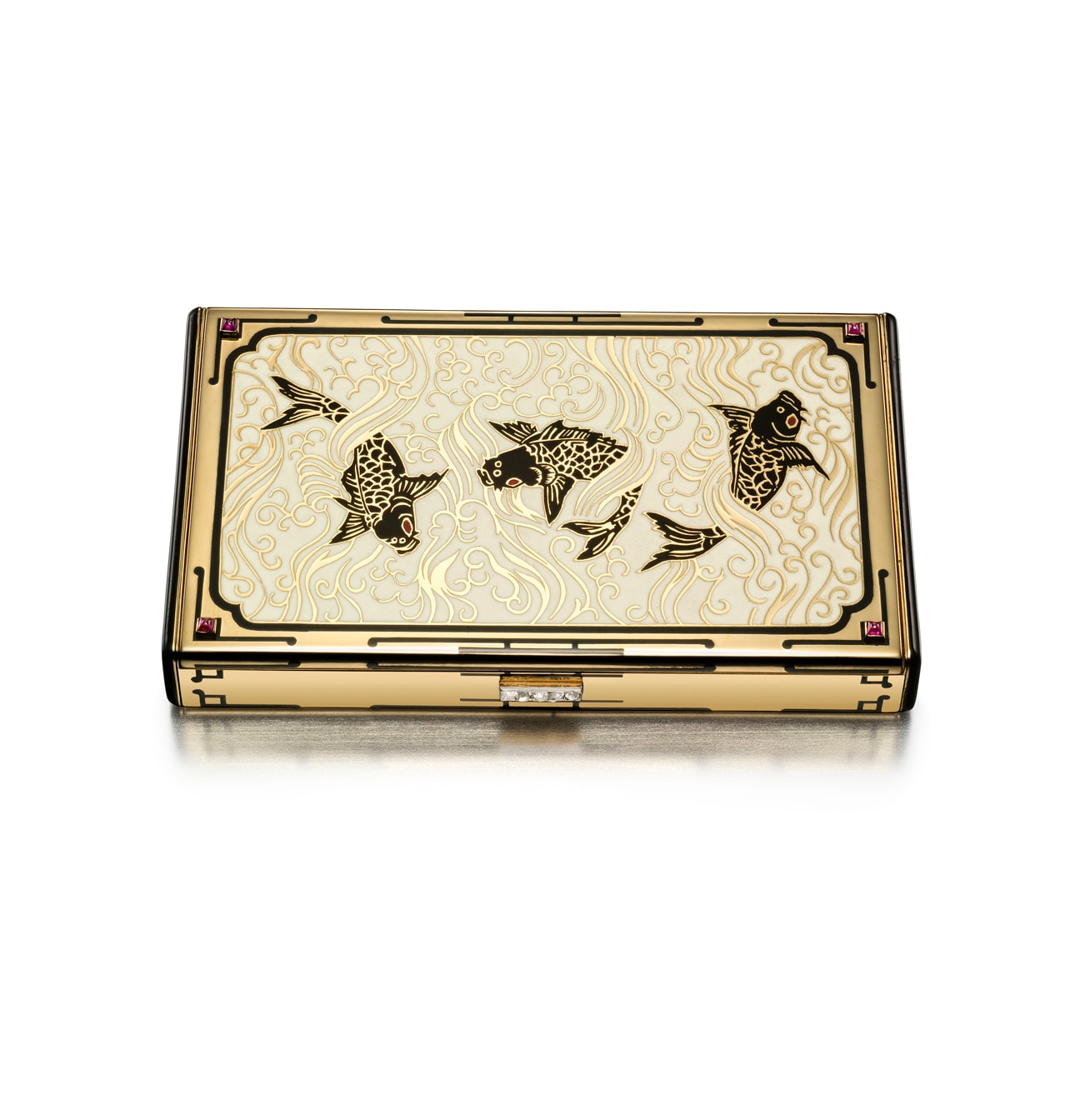 Koi Vanity Case, Cartier, Paris, circa 1930, ©Doug Rosa