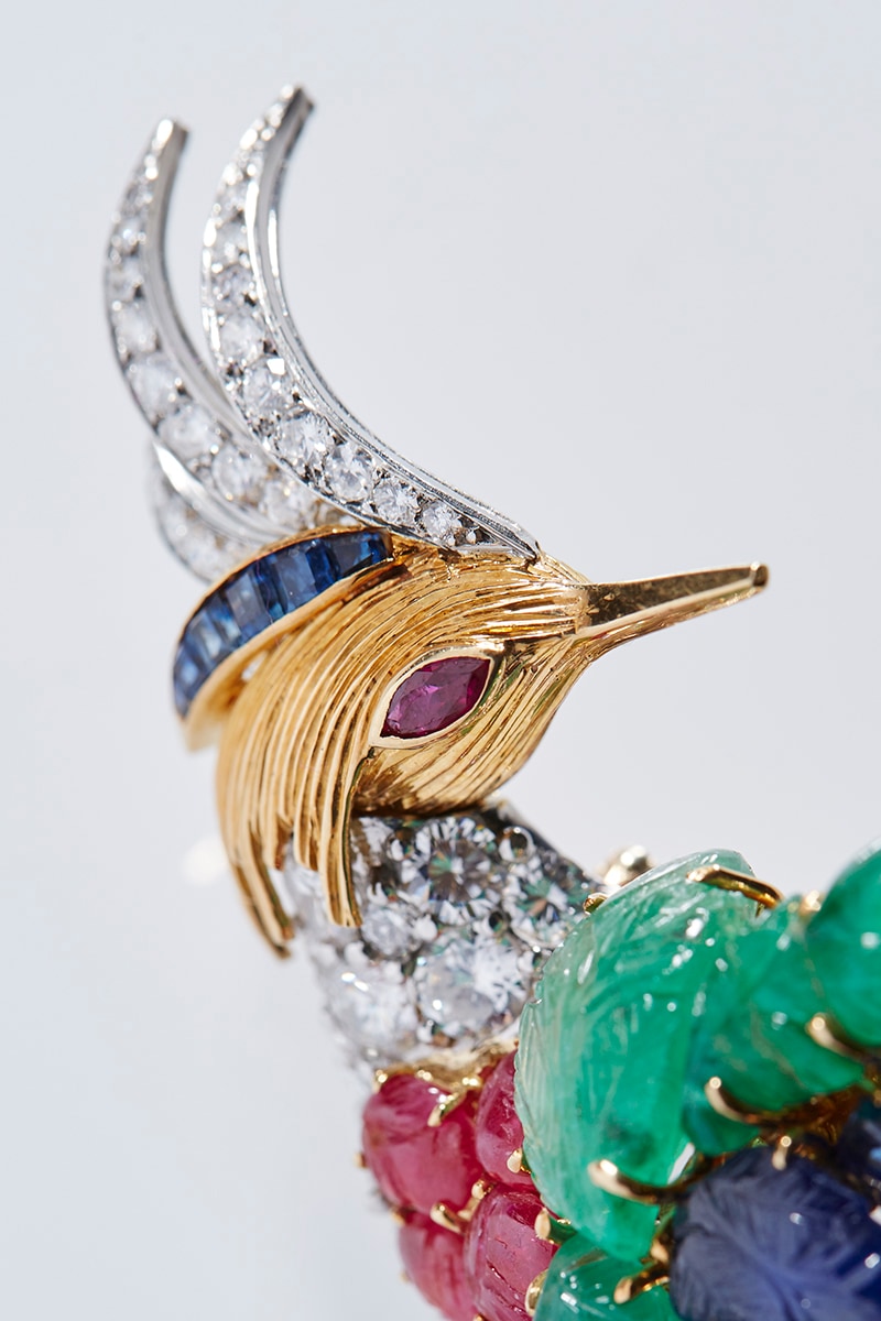 Mauboussin, Broche Geai, vers 1959, Collection particulière, Photo Benjamin Chelly_Photo2.jp