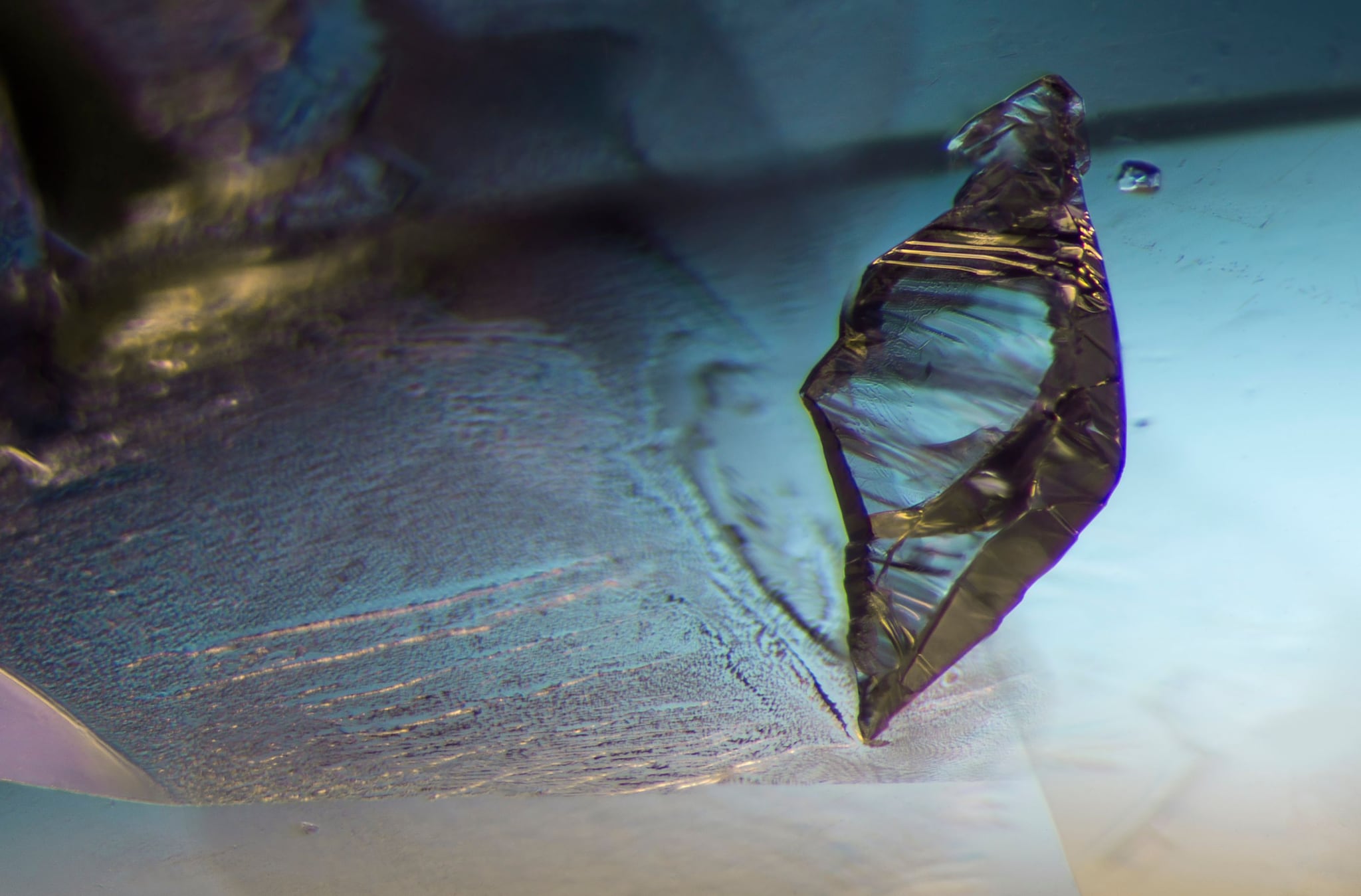 P07 - 'Written in Stone' - sapphire (c) Wimon Manorotkul - Lotus Gemology