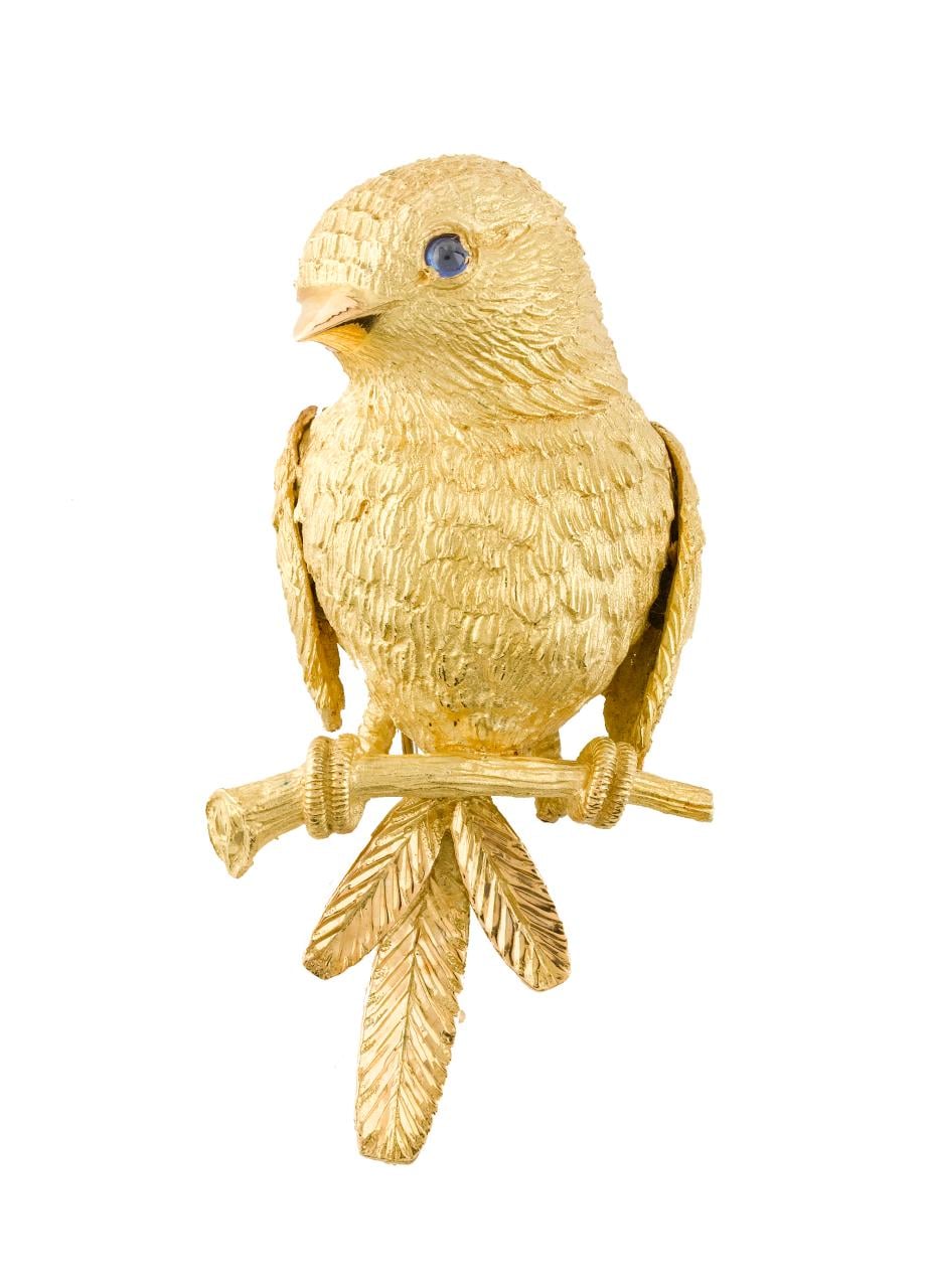 Sparrow clip, Van Cleef & Arpels, 1968, Van Cleef & Arpels Collection, © Van Cleef & Arpels.jpg