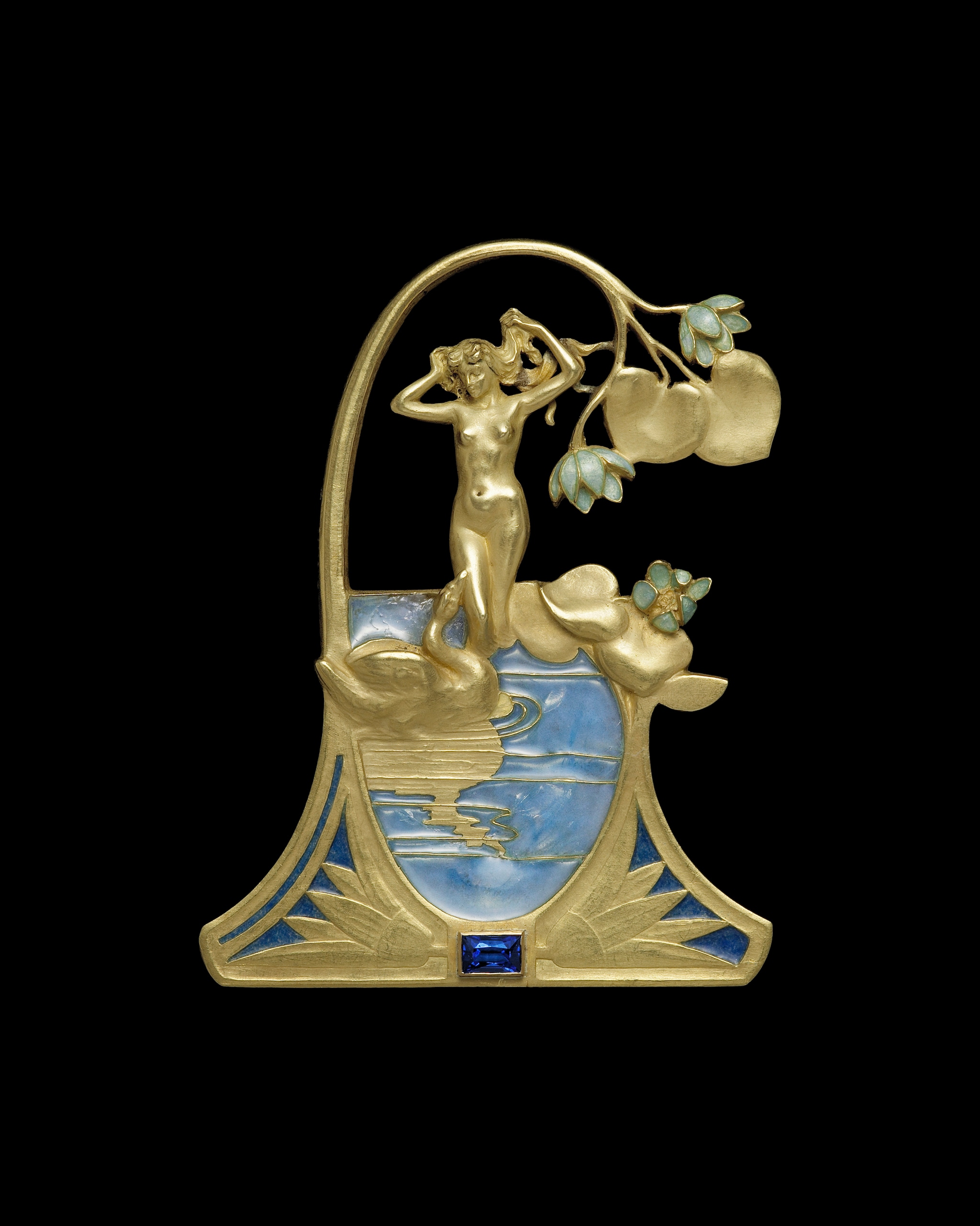 Through the eyes of a connoisseur - Leda and the Swan Pendant by René Lalique - ©Albion Art Jewellery Institute, Photo Tsuneharu Doi