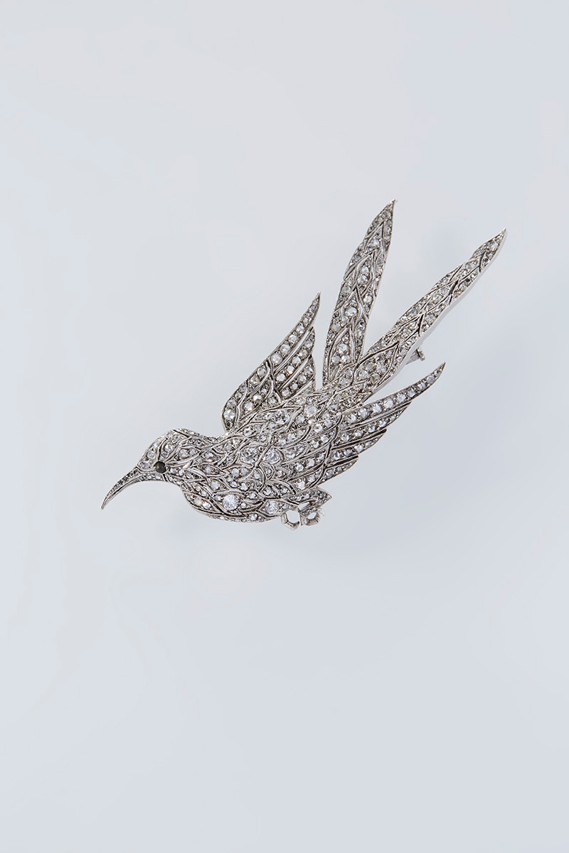 Van Cleef & Arpels, Broche Oiseau, vers 1927, Collection particulière, Photo Benjamin Chelly.jp