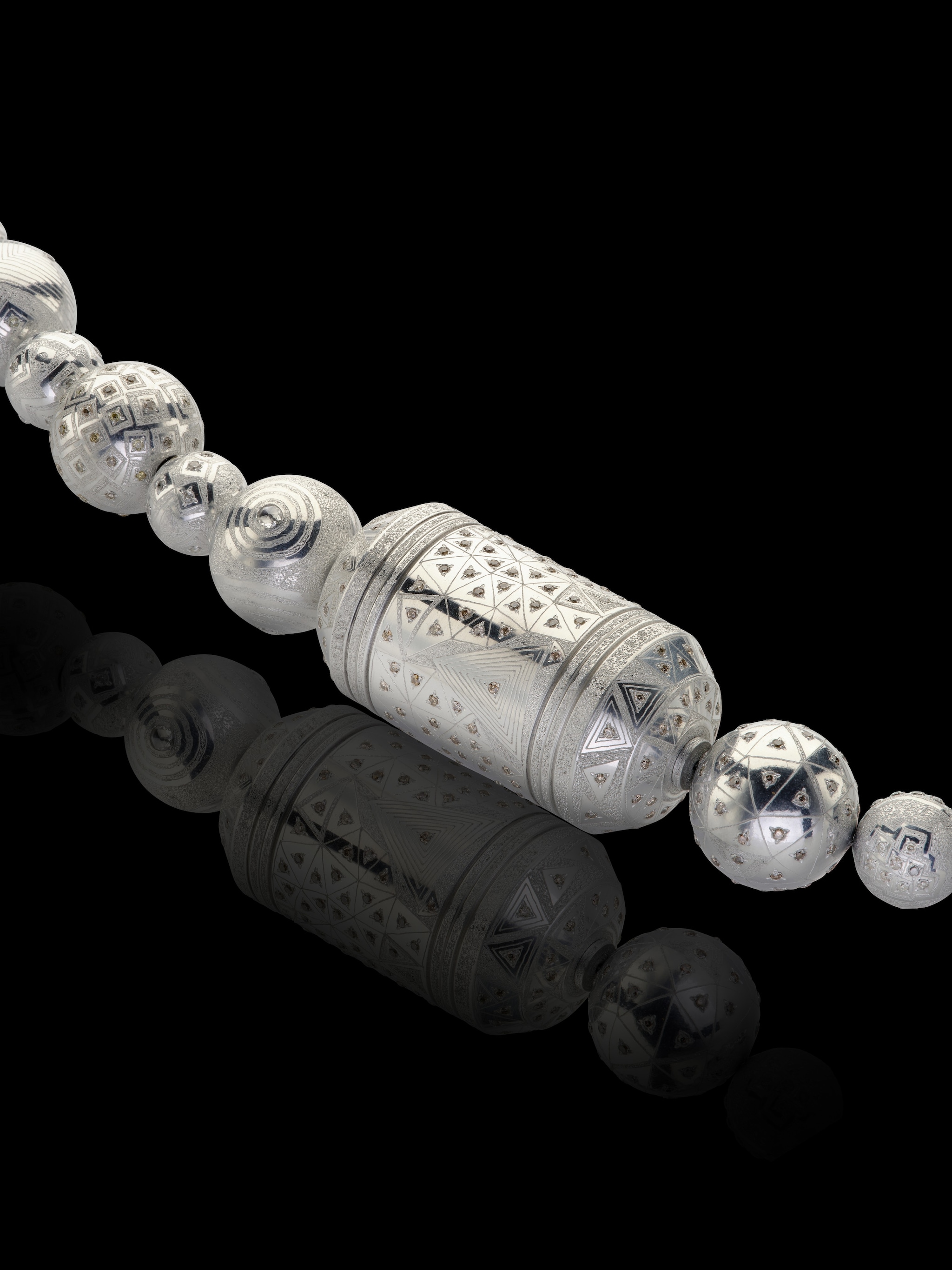 Long Aluminum Necklace，Daniel Brush