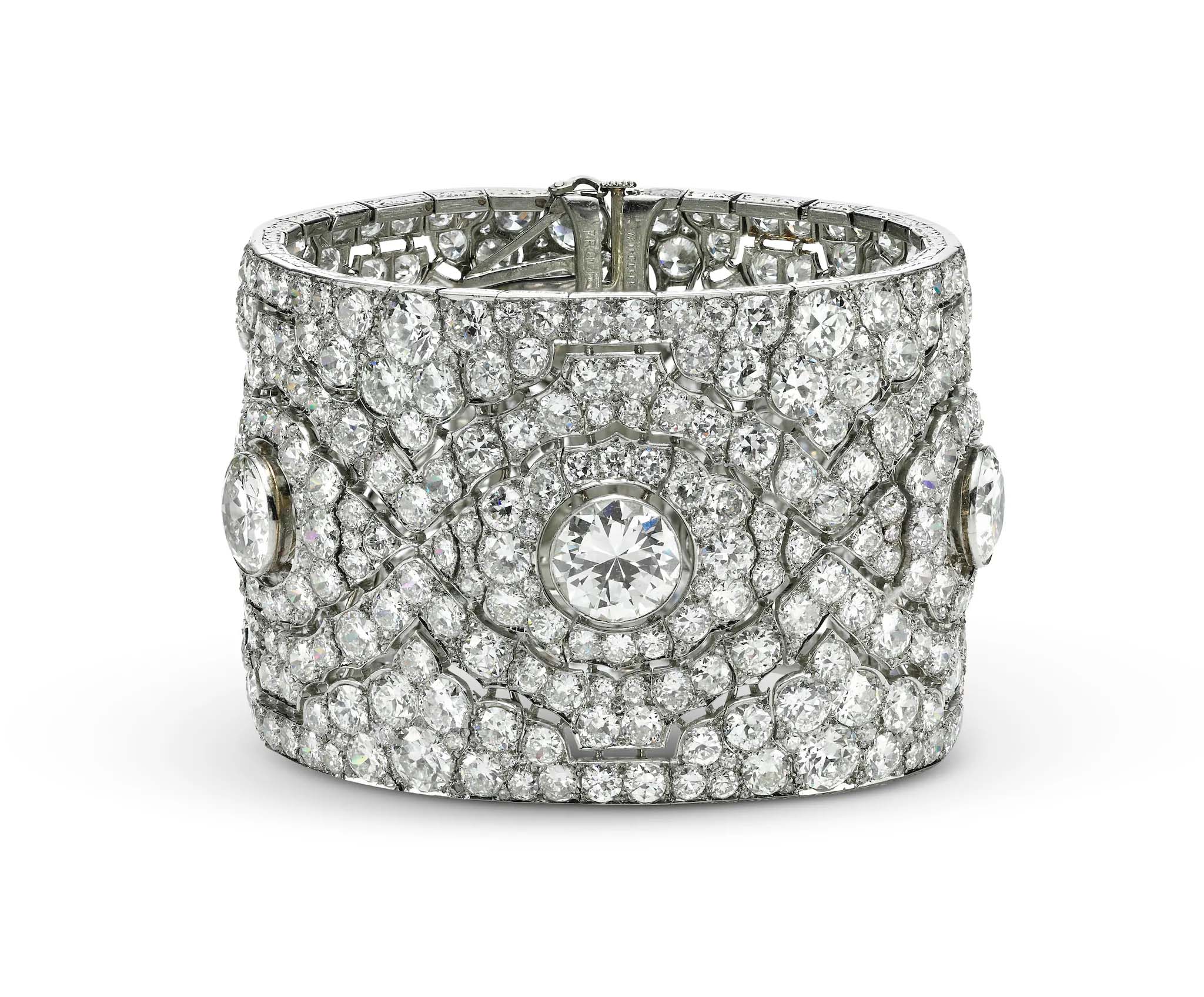 Bracelet, Van Cleef & Arpels, 1926, Platinum, diamonds, Photo © Tony Falcone (2)