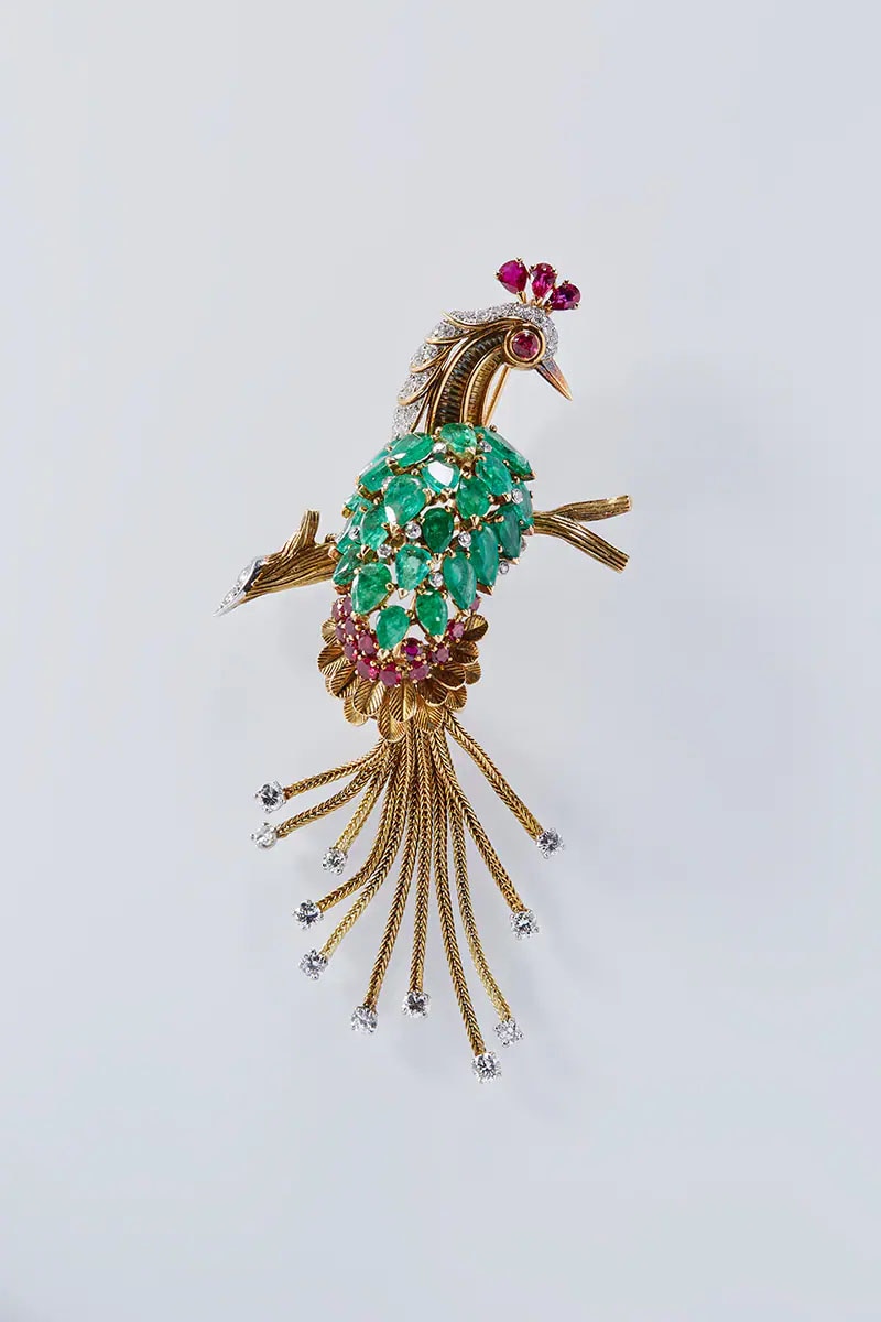 Marchak, Broche Oiseau, Collection particulière, Photo Benjamin Chelly