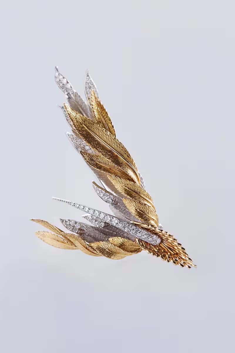 Pierre Sterlé - Broche Oiseau-Collection particulière-Photo Benjamin Chelly