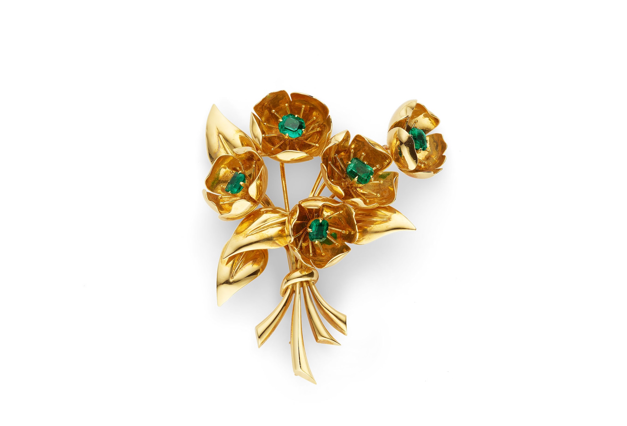 Van Cleef & Arpels, Bouton d'or clip, 1946 © Van Cleef & Arpels Collection