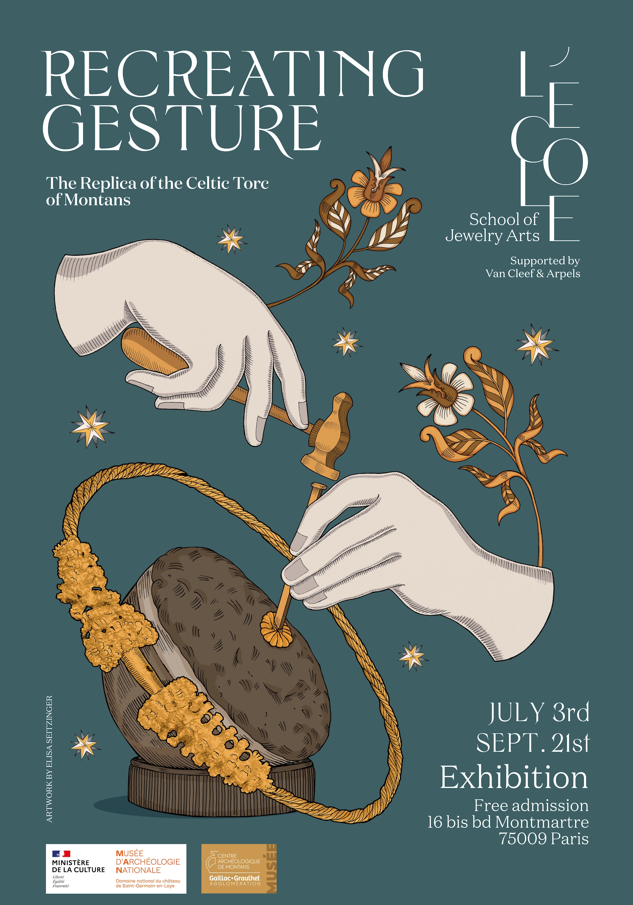 Poster of the Torque exhibition