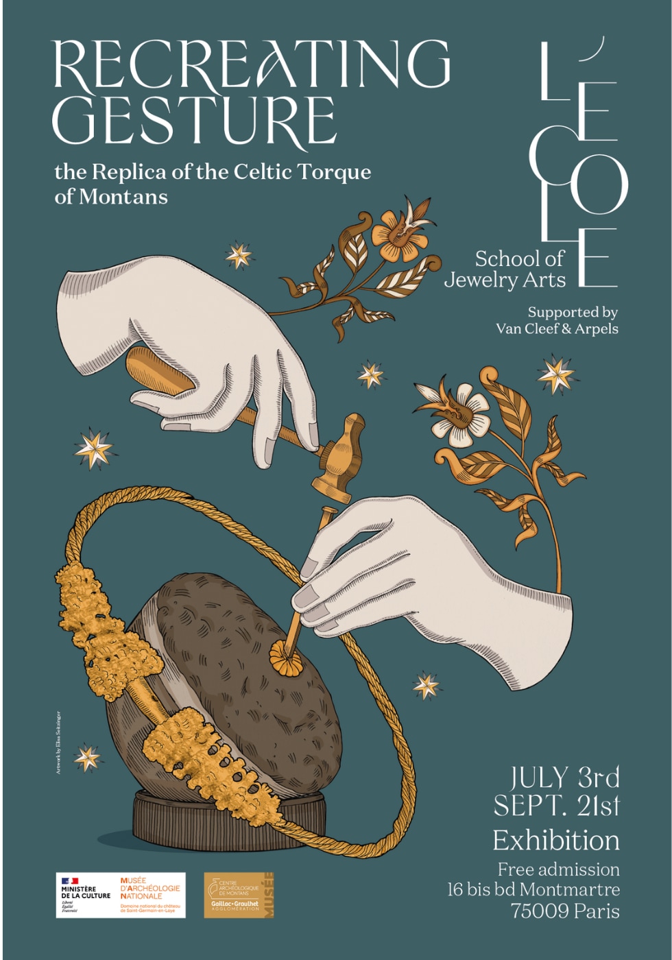 Exhibition "Recreating Gesture: the Replica of the Celtic Torque of Montans"