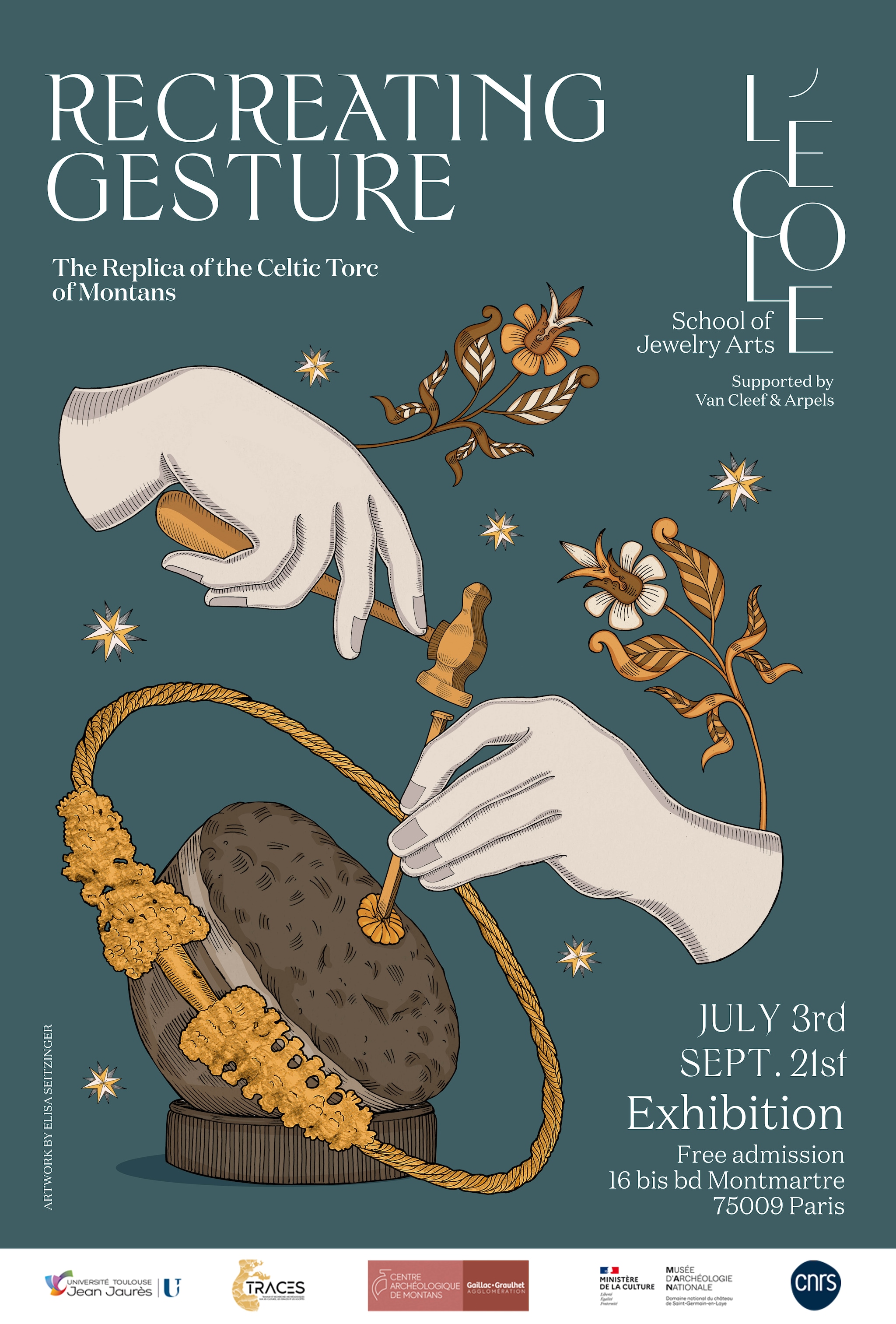 Exhibition "Recreating Gesture: the Replica of the Celtic Torque of Montans"