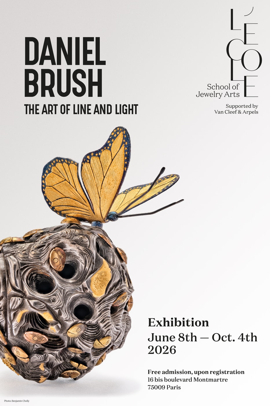 Daniel Brush exhibition ad
