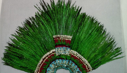 Mésoamérique (Mexique) - Coiffe Aztèque - Bridgeman Images