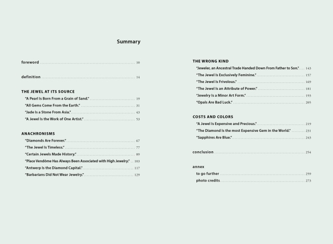 Pages intérieures Preconceived Notions on Jewelry