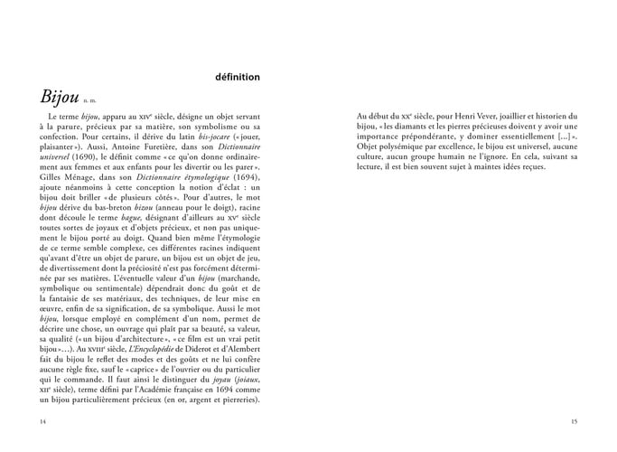 Livre Idées reçues sur le bijou