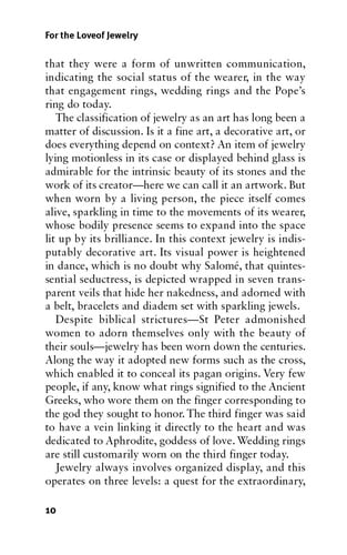 For the love of jewelry