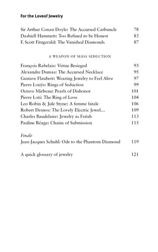 For the love of jewelry