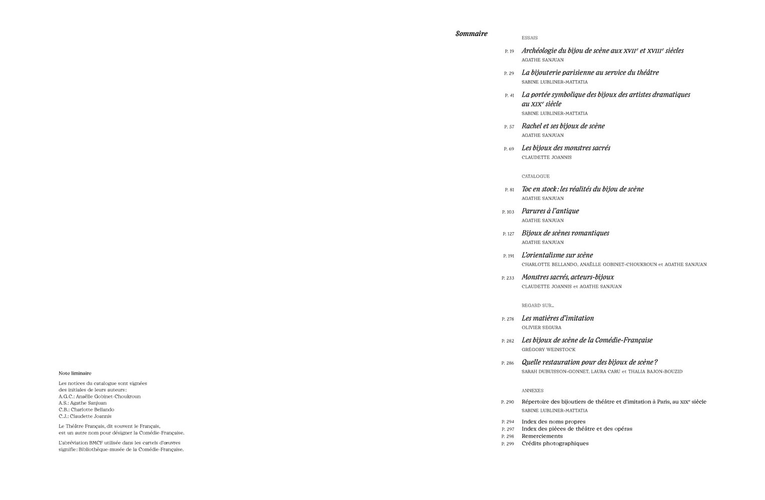 Bijoux de scène de la Comédie-Française