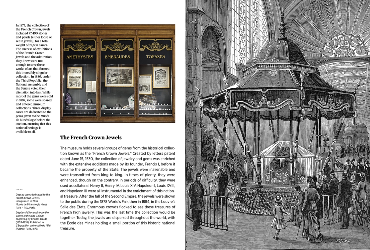 The Musée de Minéralogie of the École des Mines de Paris