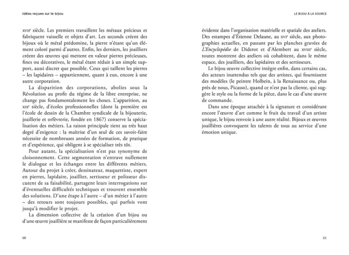 Idées reçues sur le bijou