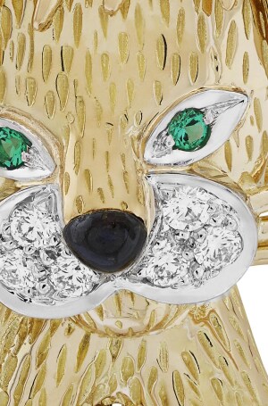 Van Cleef & Arpels, Lion ébouriffé clip, 1967, Van Cleef & Arpels Collection