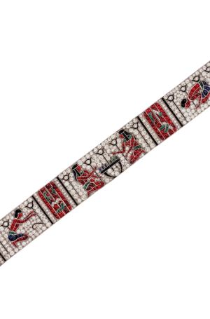 Van Cleef & Arpels, Egyptian bracelet, 1925 Van Cleef & Arpels Collection.png