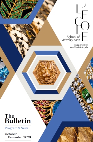 Bulletin of L'ECOLE, School of Jewelry Arts n10 - October to December 23.PNG