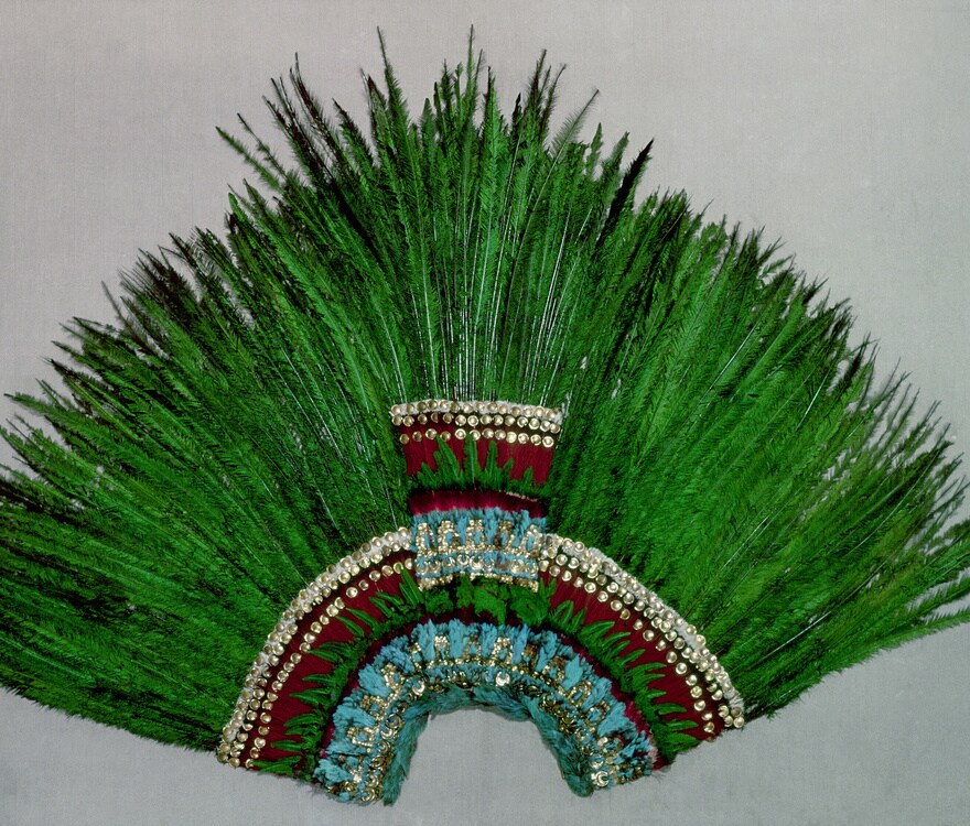 Mésoamérique (Mexique) - Coiffe Aztèque - Bridgeman Images