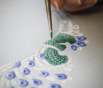 Gouaché du collier « Cascade mystérieuse » © Van Cleef & Arpels.jpg