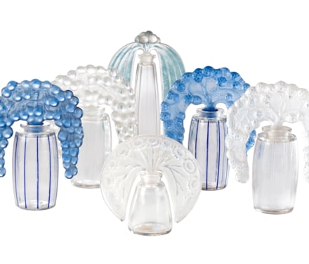 Set of tiara bottles, Benjamin Gastaud Collection (c) Karine Faby