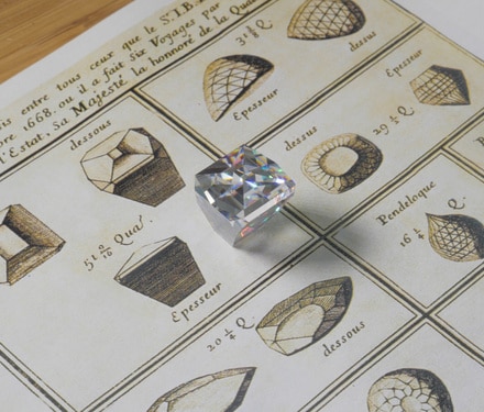 Replica of Tavernier's Diamond n°2