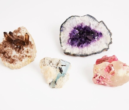 Four rough stones