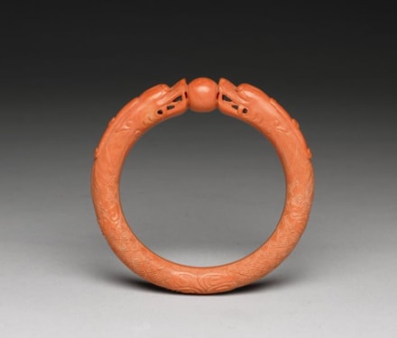 Precious coral bangle Qing dynasty (1644–1911) The National Palace Museum, Taipei