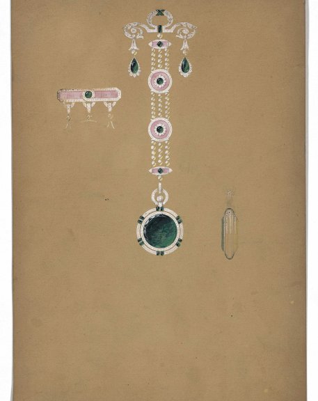 Studio Brédillard - Hatot Drawing of a châtelaine