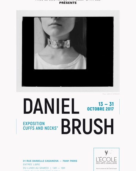 Affiche Expo Daniel Brush