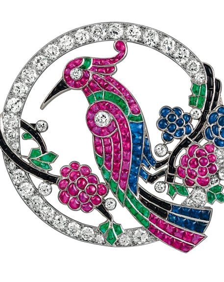 Broche oiseau, Van Cleef & Arpels, 1924, Collection Van Cleef & Arpels, © Van Cleef & Arpels - Photo P. Gries.
