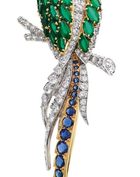 Bird clip, Van Cleef & Arpels, 1963, Van Cleef & Arpels Collection, © Van Cleef & Arpels - Photo P. Gries.