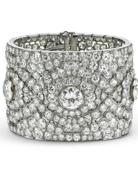 Bracelet, Van Cleef & Arpels, 1926, Platinum, diamonds, Photo © Tony Falcone (2)