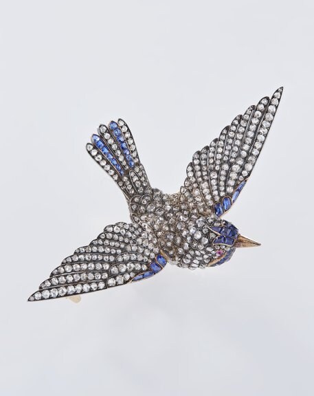 Broche Oiseau, vers 1880, Collection particulière, Photo Benjamin Chelly .jpg