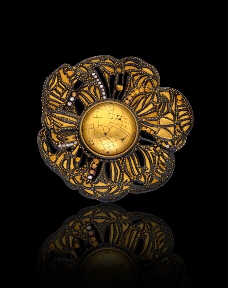 Mosaic brooch
