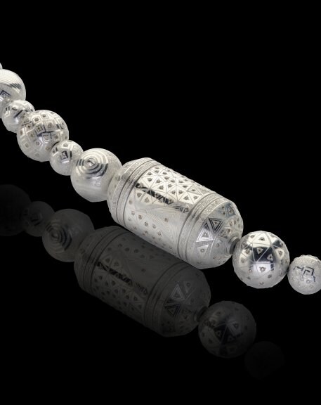 Long Aluminum Necklace，Daniel Brush